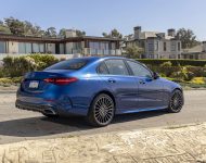 2022 Mercedes-Benz C 300 4Matic - US version - Rear Three-Quarter Wallpaper 190x150