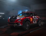 2022 Nissan Juke Hybrid Rally Tribute Concept - Front Three-Quarter Wallpaper 190x150