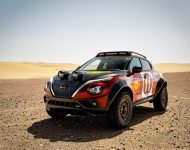 2022 Nissan Juke Hybrid Rally Tribute Concept - Front Three-Quarter Wallpaper 190x150