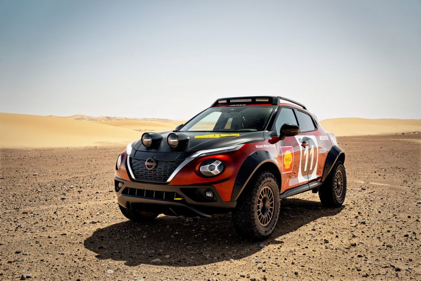 2022 Nissan Juke Hybrid Rally Tribute Concept - Front Three-Quarter Wallpaper 850x567 #40