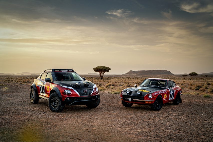 2022 Nissan Juke Hybrid Rally Tribute Concept - Front Three-Quarter Wallpaper 850x567 #3