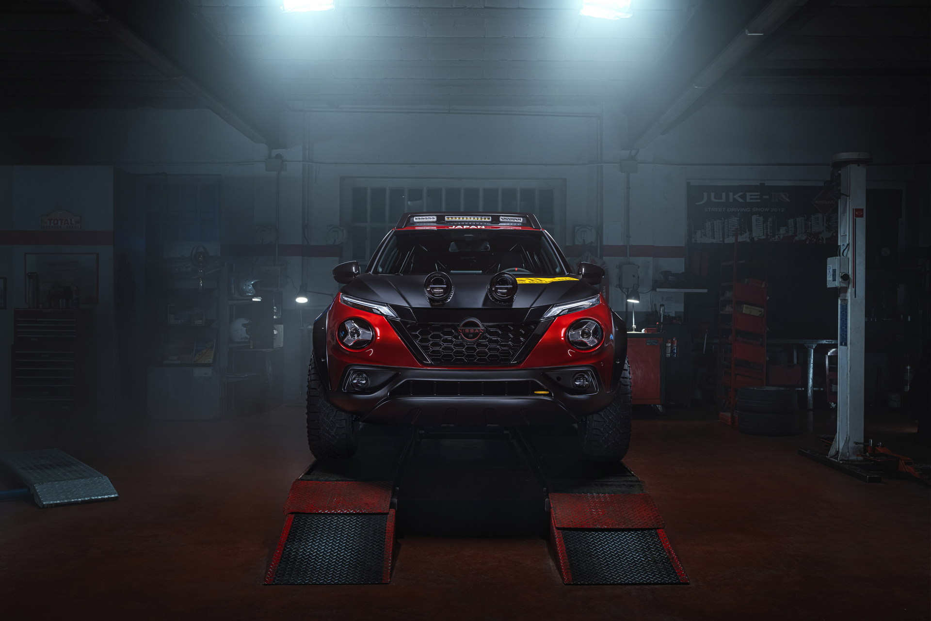 Download 2022 Nissan Juke Hybrid Rally Tribute Concept - Front HD Wallpaper 1920x1281 #50
