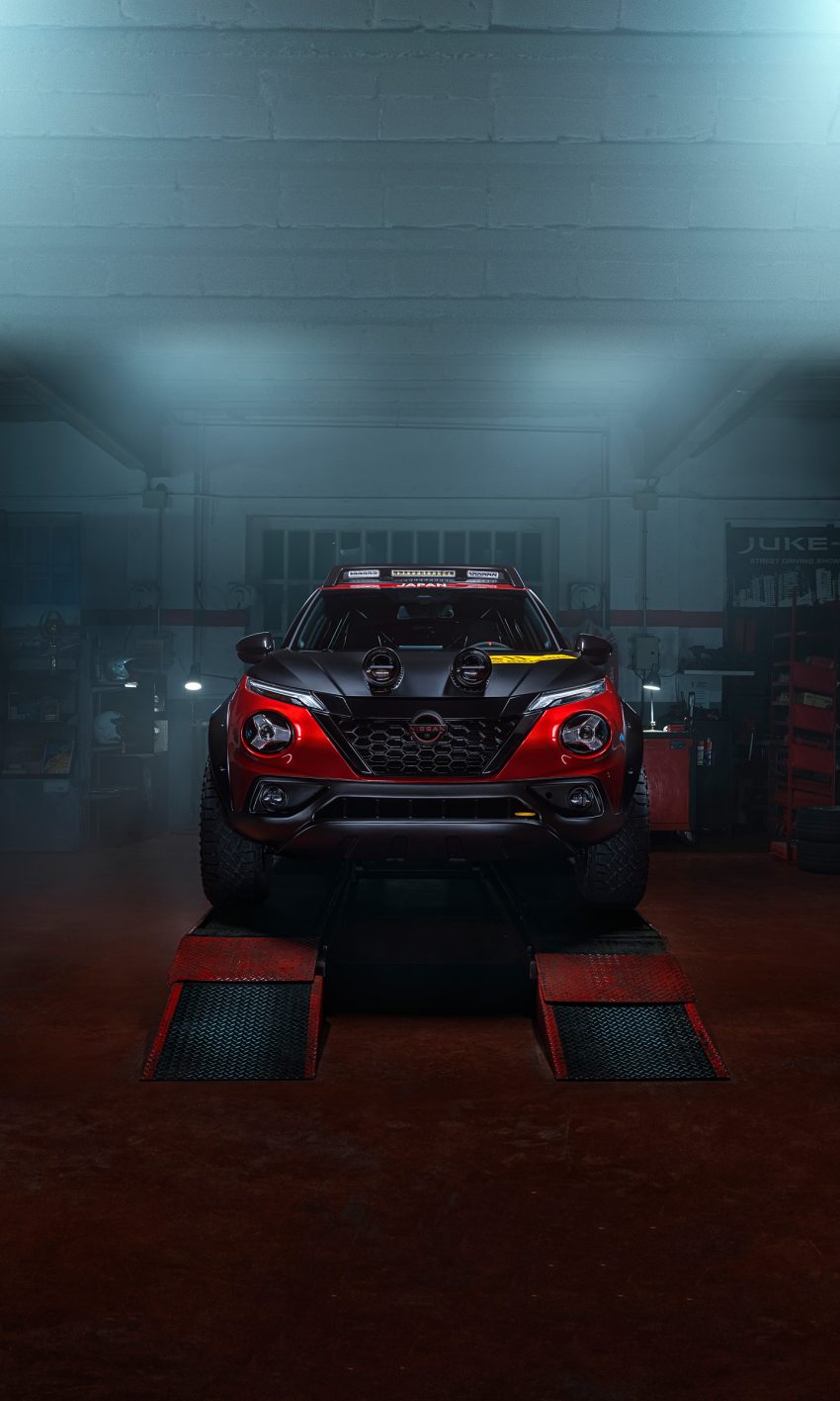 2022 Nissan Juke Hybrid Rally Tribute Concept - Front Phone Wallpaper 850x1417 #51