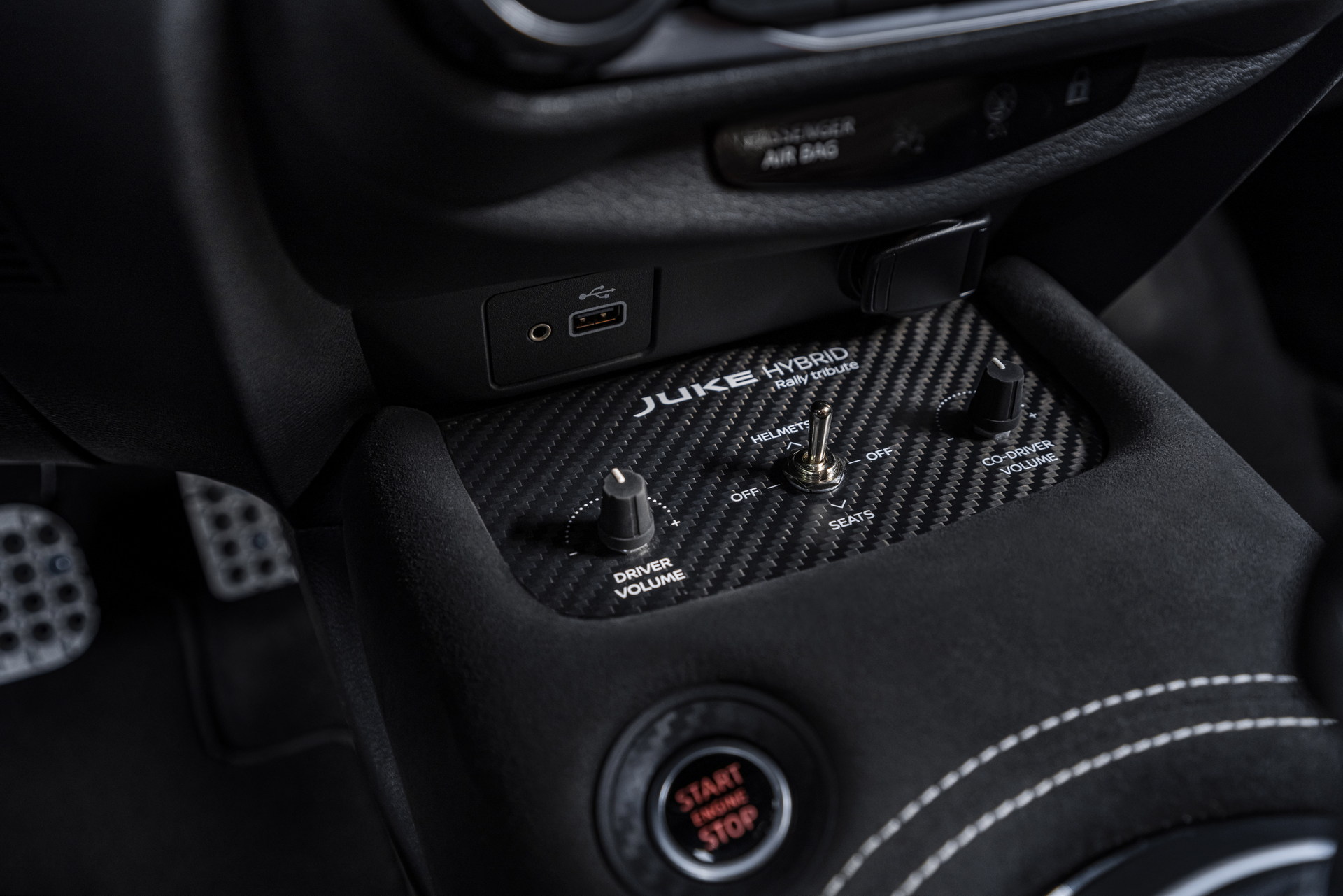 Download 2022 Nissan Juke Hybrid Rally Tribute Concept - Interior, Detail HD Wallpaper 1920x1281 #77