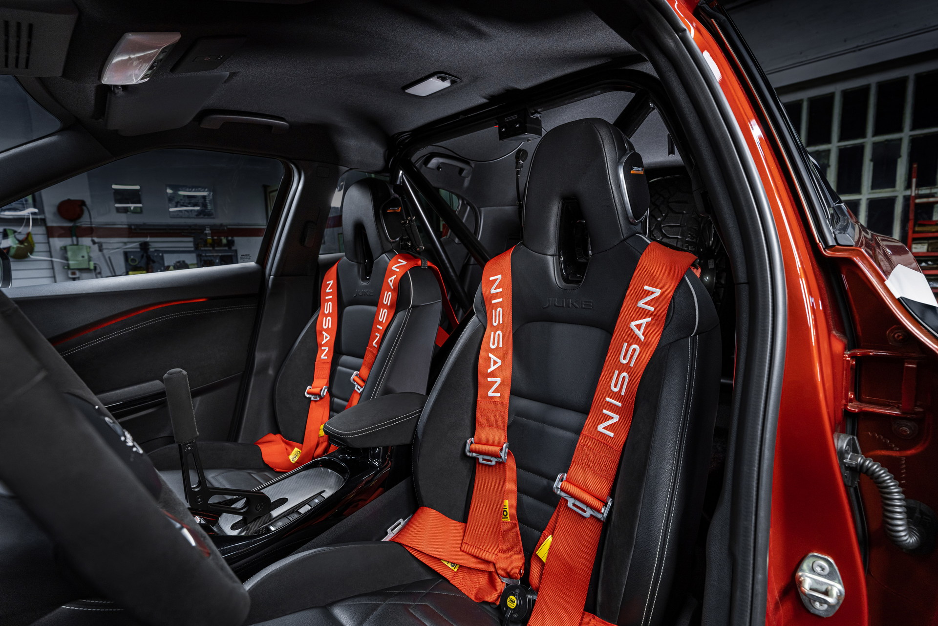 Download 2022 Nissan Juke Hybrid Rally Tribute Concept - Interior, Seats HD Wallpaper 1920x1281 #71