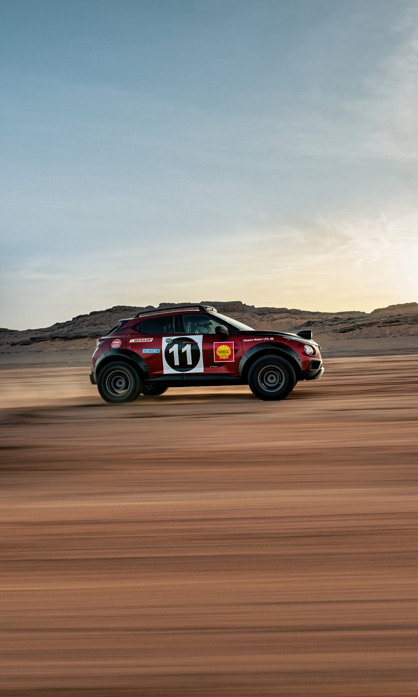 2022 Nissan Juke Hybrid Rally Tribute Concept - Off-Road Phone Wallpaper 850x1417 #17