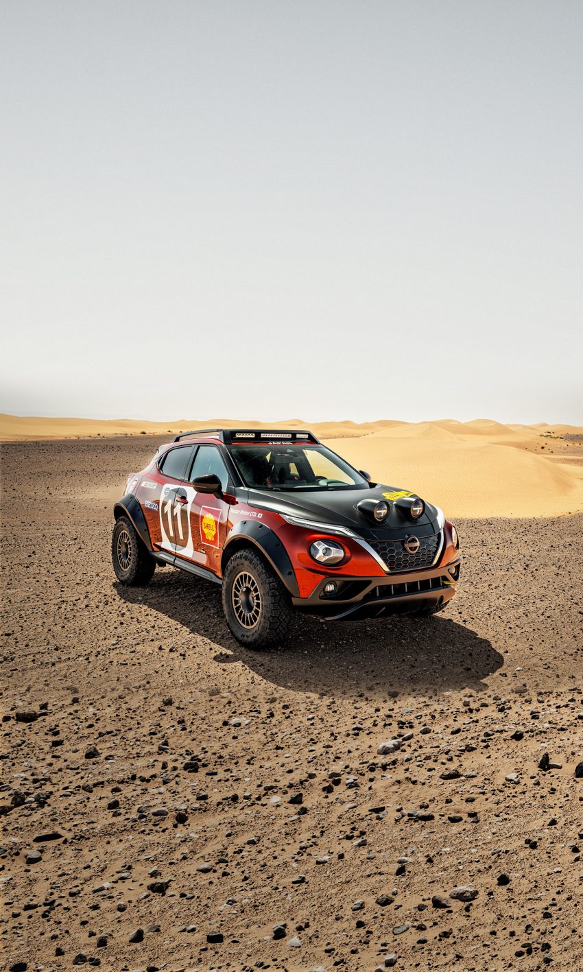 2022 Nissan Juke Hybrid Rally Tribute Concept - Off-Road Phone Wallpaper 850x1417 #18