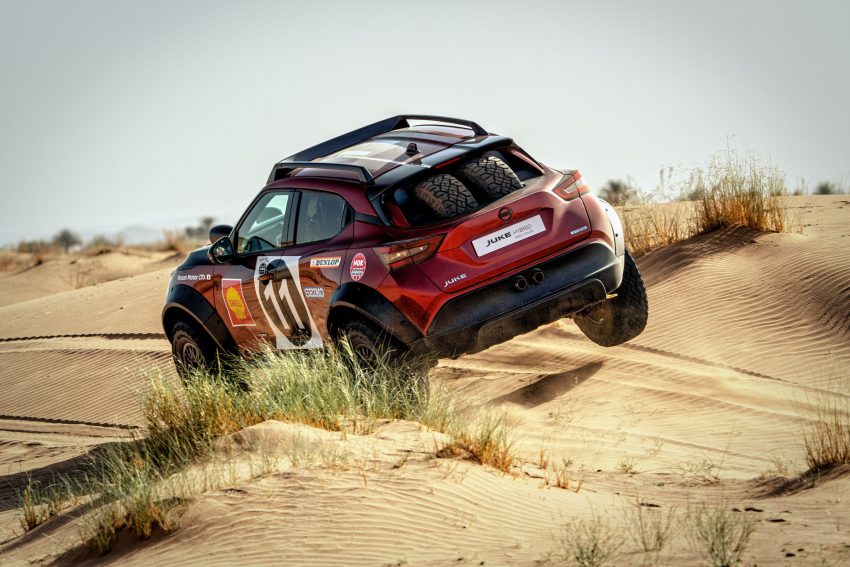 2022 Nissan Juke Hybrid Rally Tribute Concept - Off-Road Wallpaper 850x567 #12