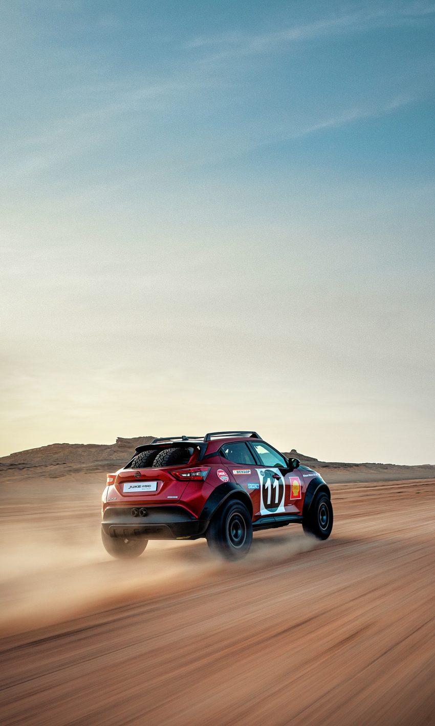 2022 Nissan Juke Hybrid Rally Tribute Concept - Off-Road Phone Wallpaper 850x1417 #15