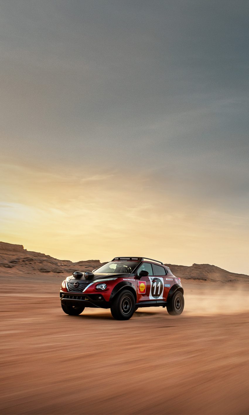 2022 Nissan Juke Hybrid Rally Tribute Concept - Off-Road Phone Wallpaper 850x1417 #16