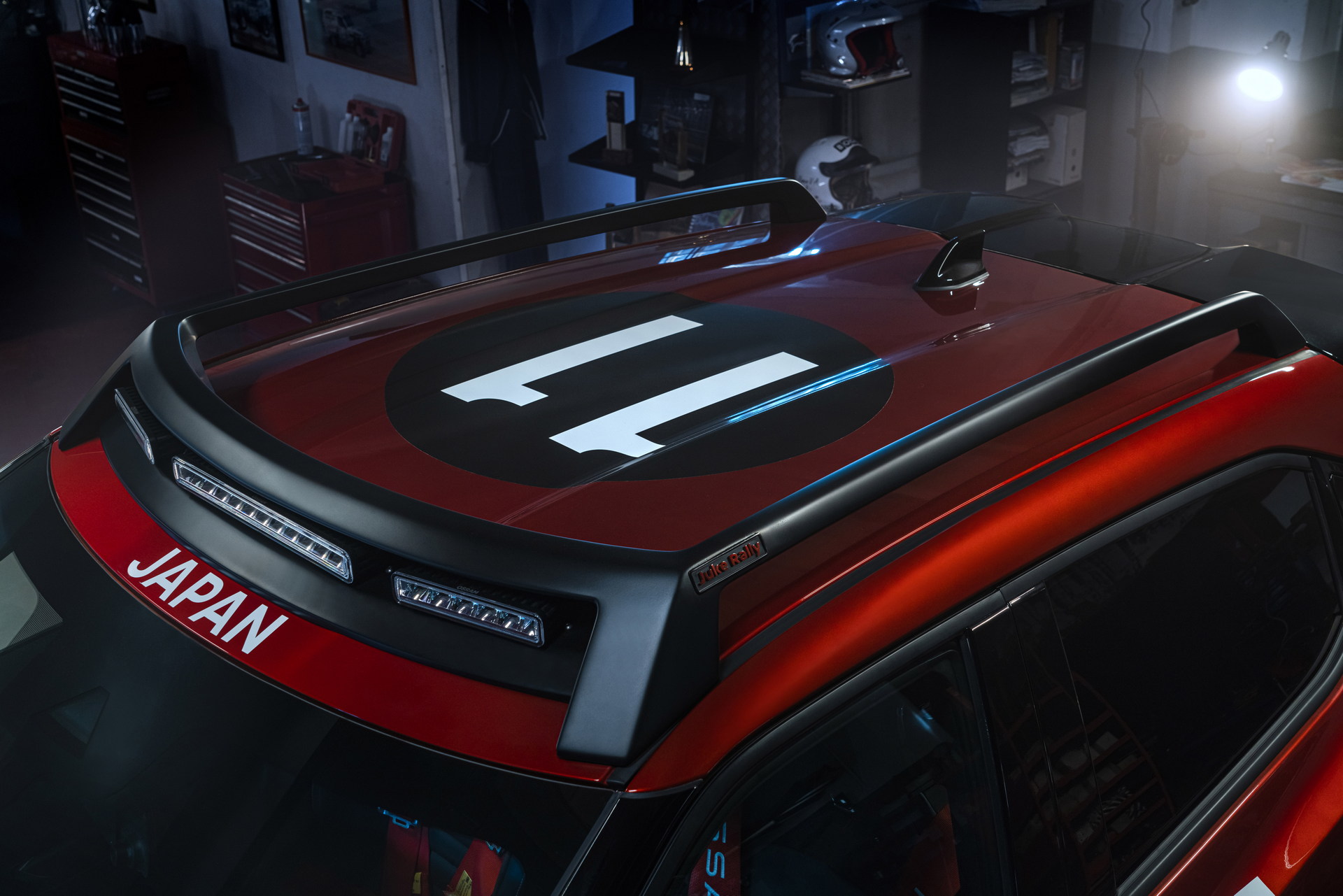 Download 2022 Nissan Juke Hybrid Rally Tribute Concept - Roof HD Wallpaper 1920x1281 #61