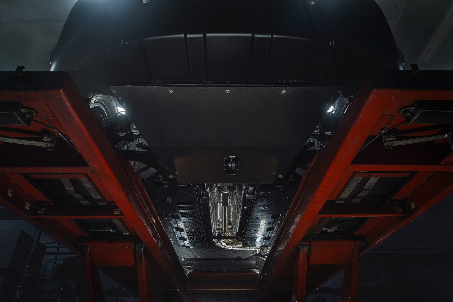 Download 2022 Nissan Juke Hybrid Rally Tribute Concept - Undercarriage HD Wallpaper 1920x1281 #65