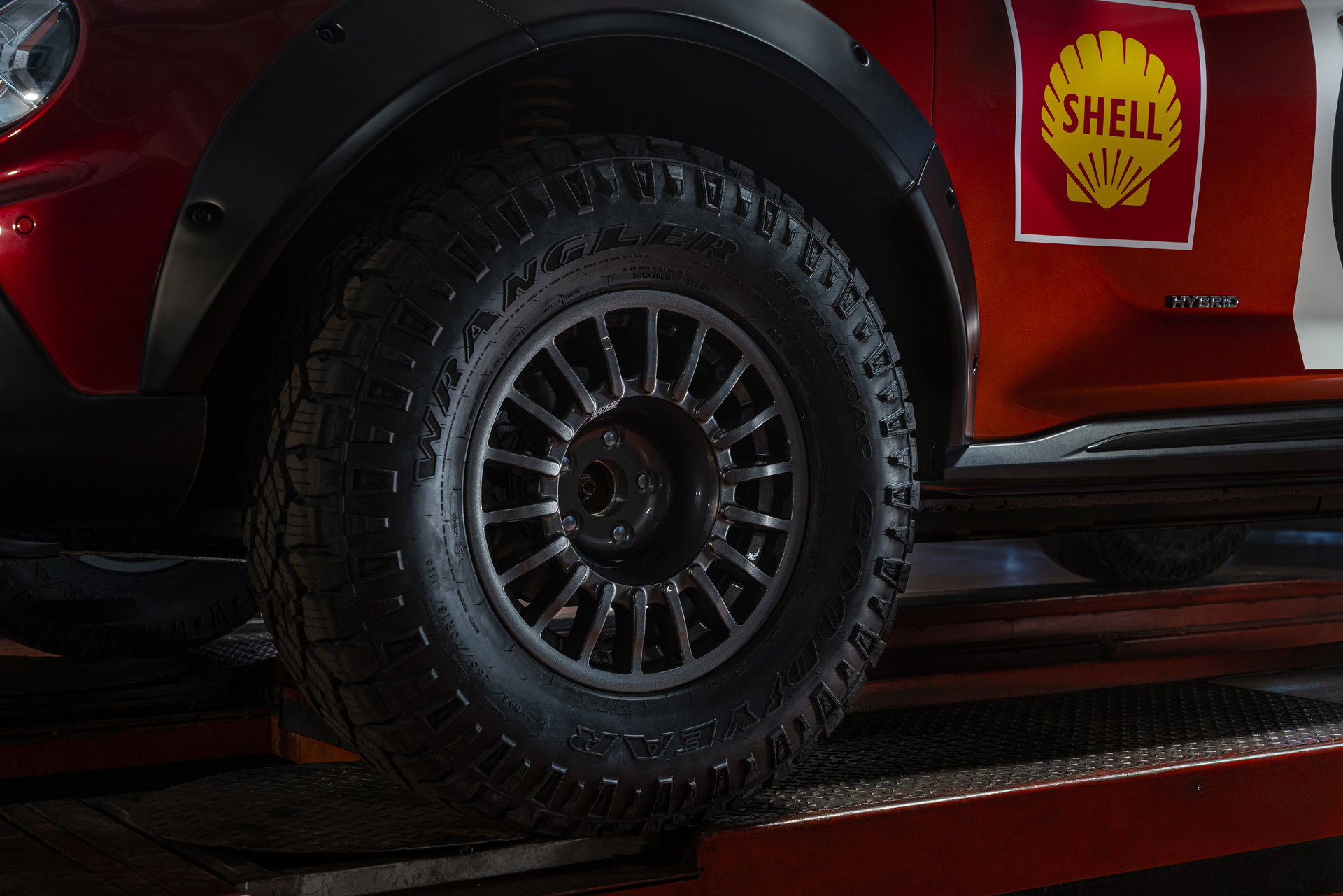 Download 2022 Nissan Juke Hybrid Rally Tribute Concept - Wheel HD Wallpaper 1920x1281 #63