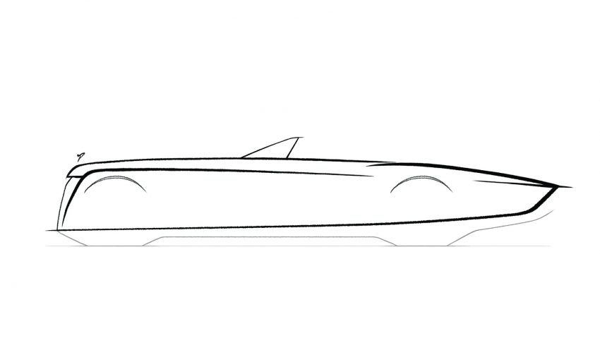 2022 Rolls-Royce Boat Tail - Design Sketch Wallpaper 850x486 #51