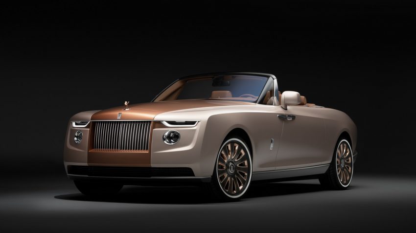 2022 Rolls-Royce Boat Tail - Front Three-Quarter Wallpaper 850x478 #38
