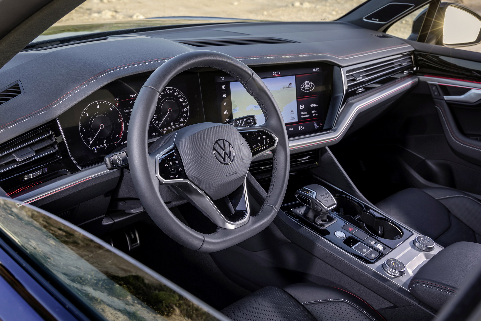 Download 2022 Volkswagen Touareg Edition 20 - Interior HD Wallpaper 1920x1280 #9