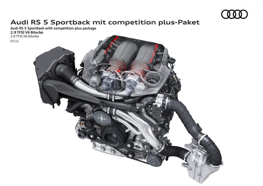 2023 Audi RS4 Avant Competition Plus - 2.9 TFSI V6 biturbo Wallpaper 850x601 #54