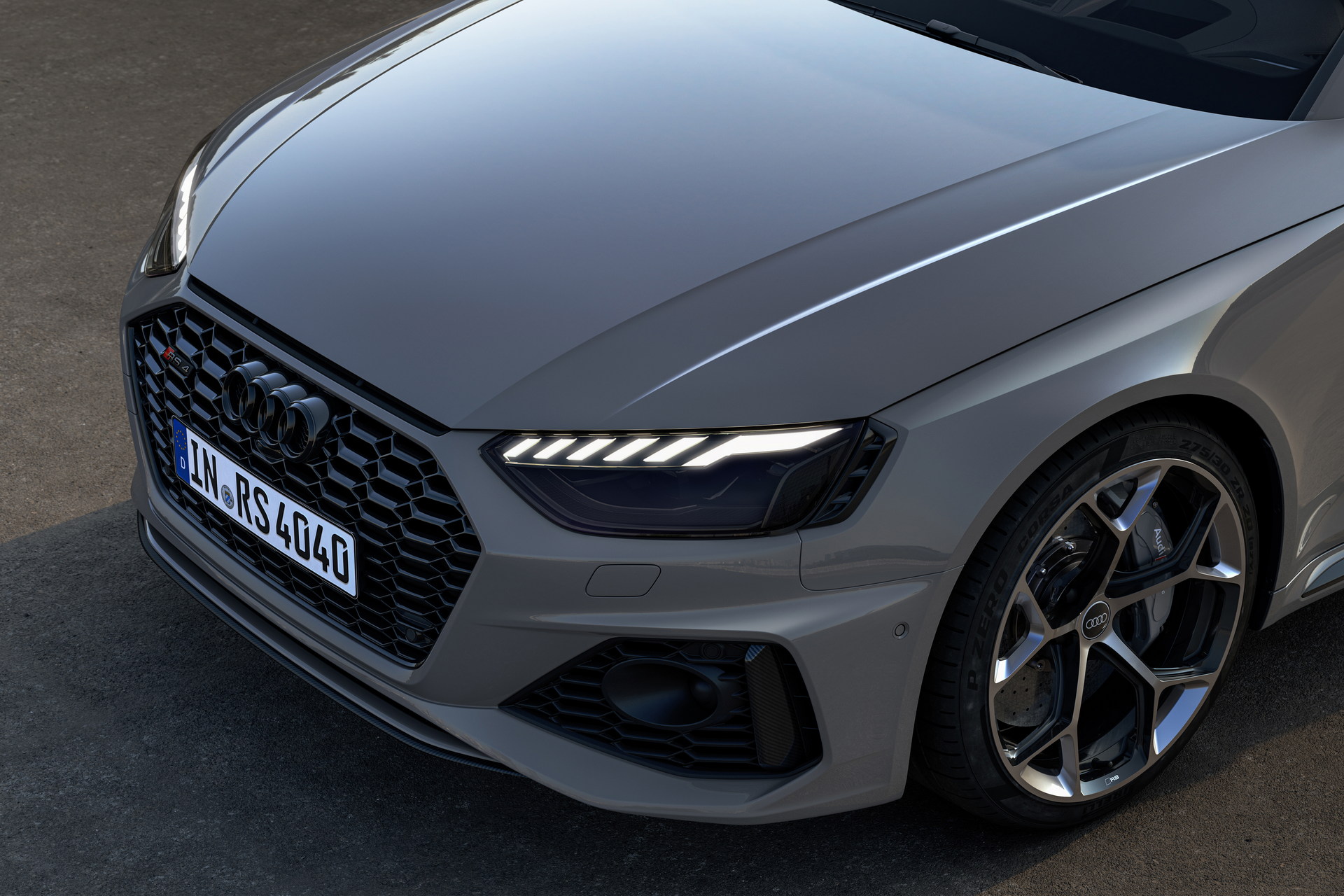 Download 2023 Audi RS4 Avant Competition Plus - Front HD Wallpaper 1920x1280 #26
