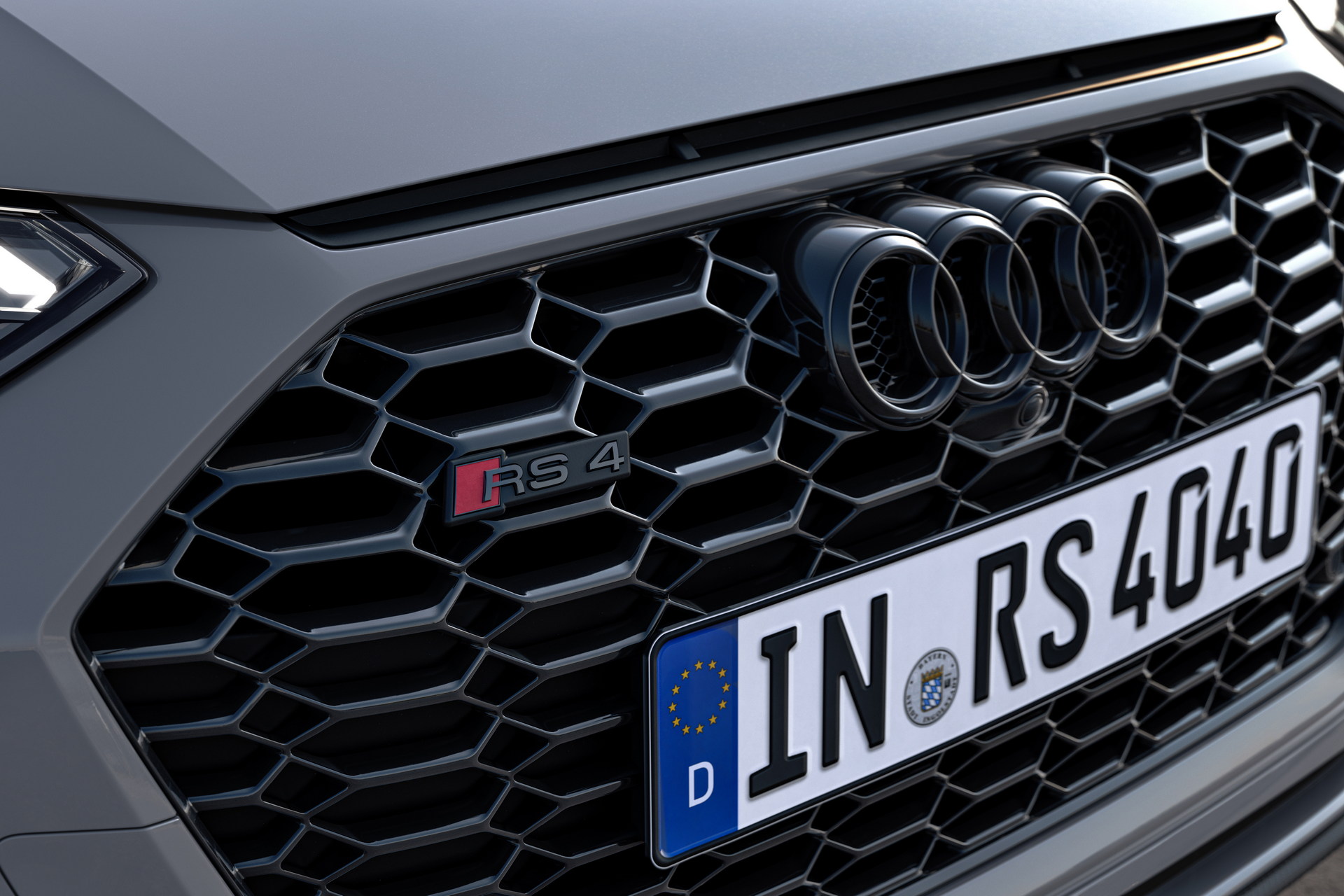 Download 2023 Audi RS4 Avant Competition Plus - Grille HD Wallpaper 1920x1280 #27