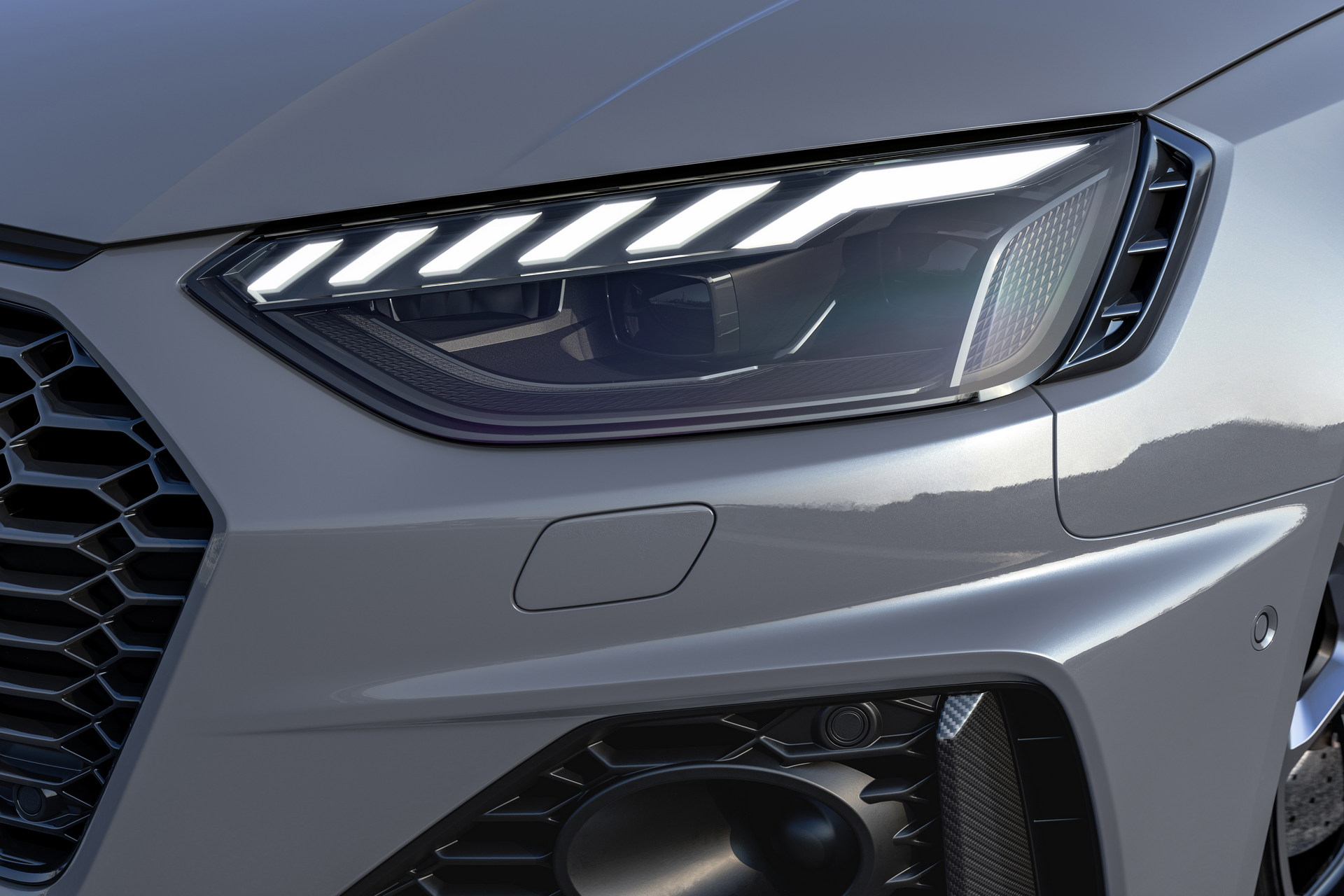 Download 2023 Audi RS4 Avant Competition Plus - Headlight HD Wallpaper 1920x1280 #28
