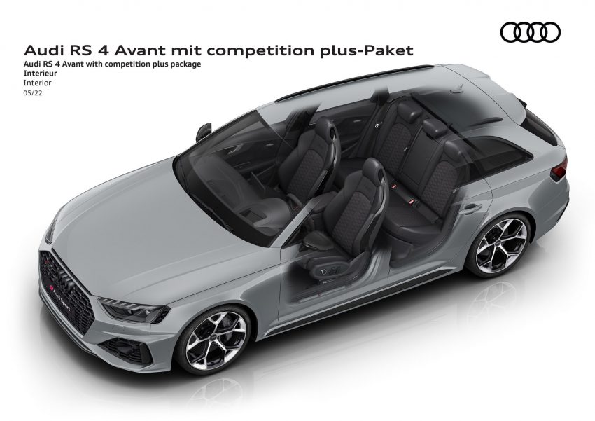 2023 Audi RS4 Avant Competition Plus - Interior Wallpaper 850x601 #41