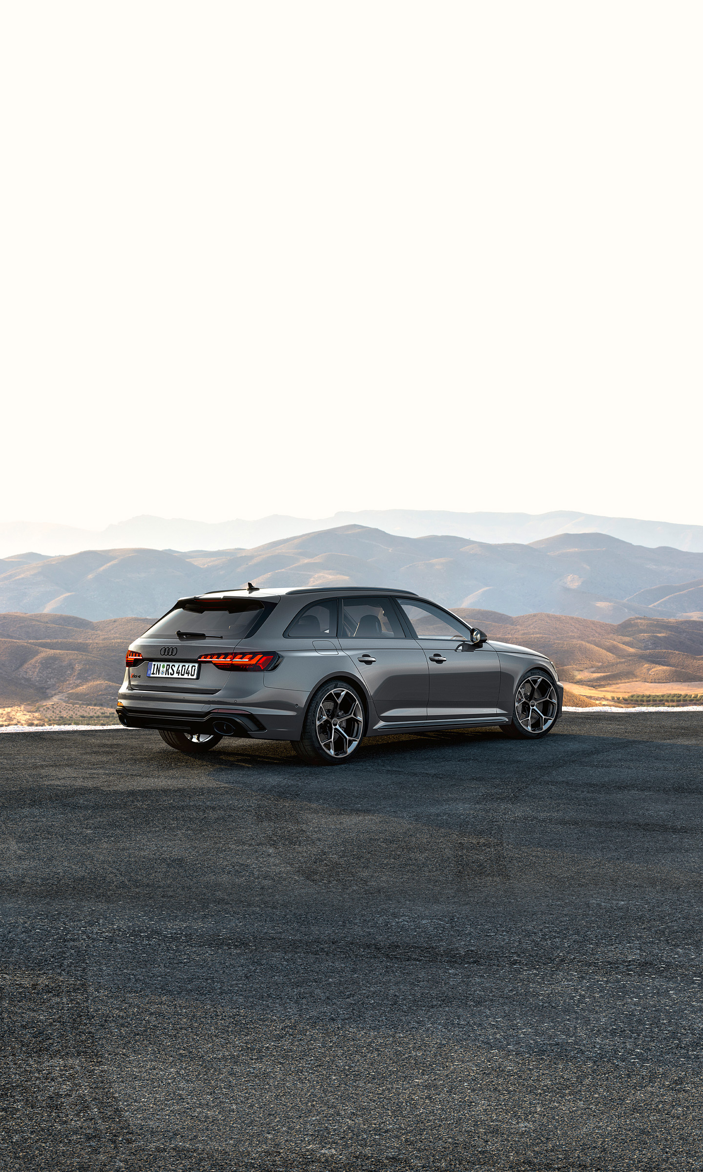 Download 2023 Audi RS4 Avant Competition Plus - Rear Three-Quarter HD Phone Wallpaper 1440x2400 #21