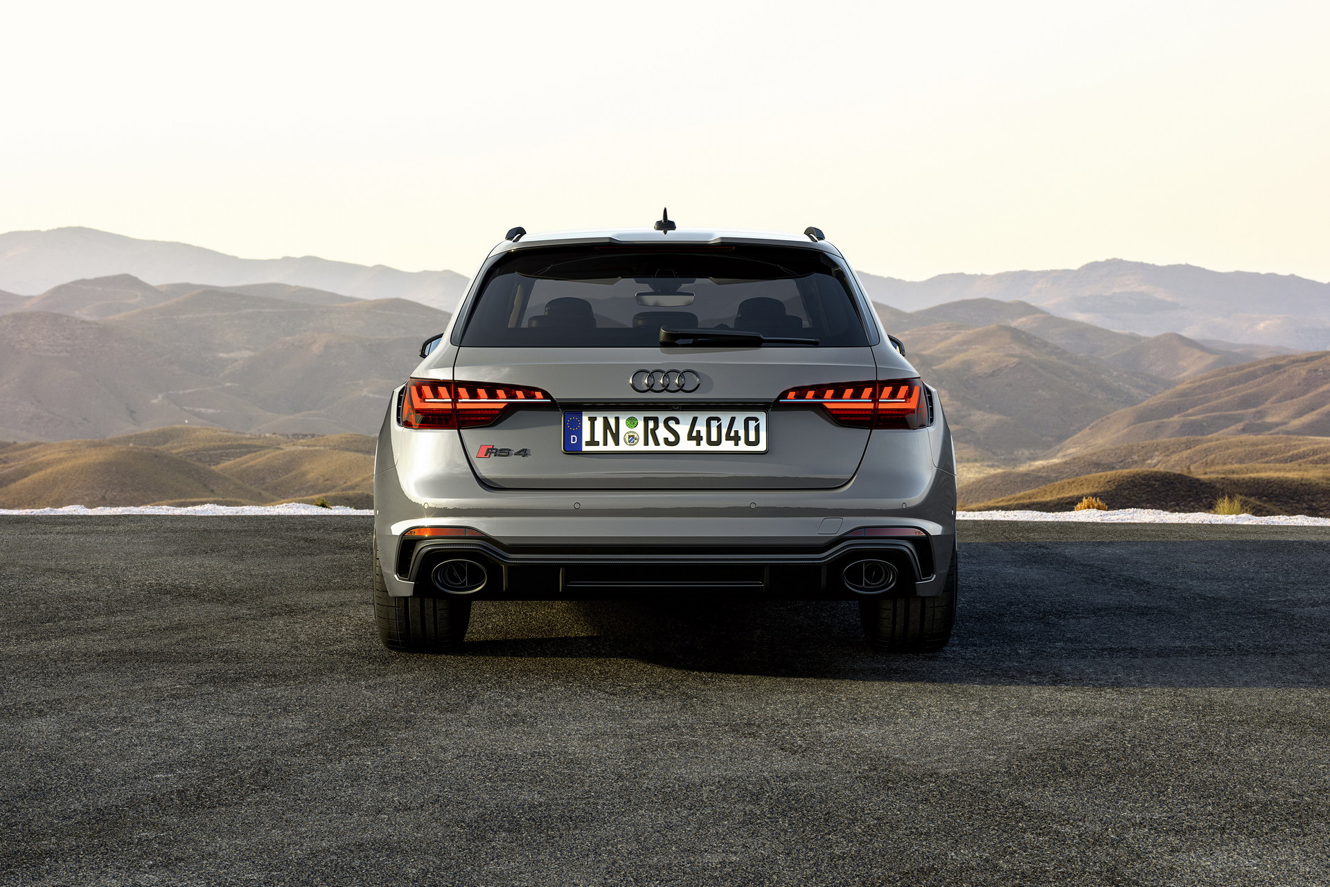 Download 2023 Audi RS4 Avant Competition Plus - Rear HD Wallpaper 1920x1281 #23