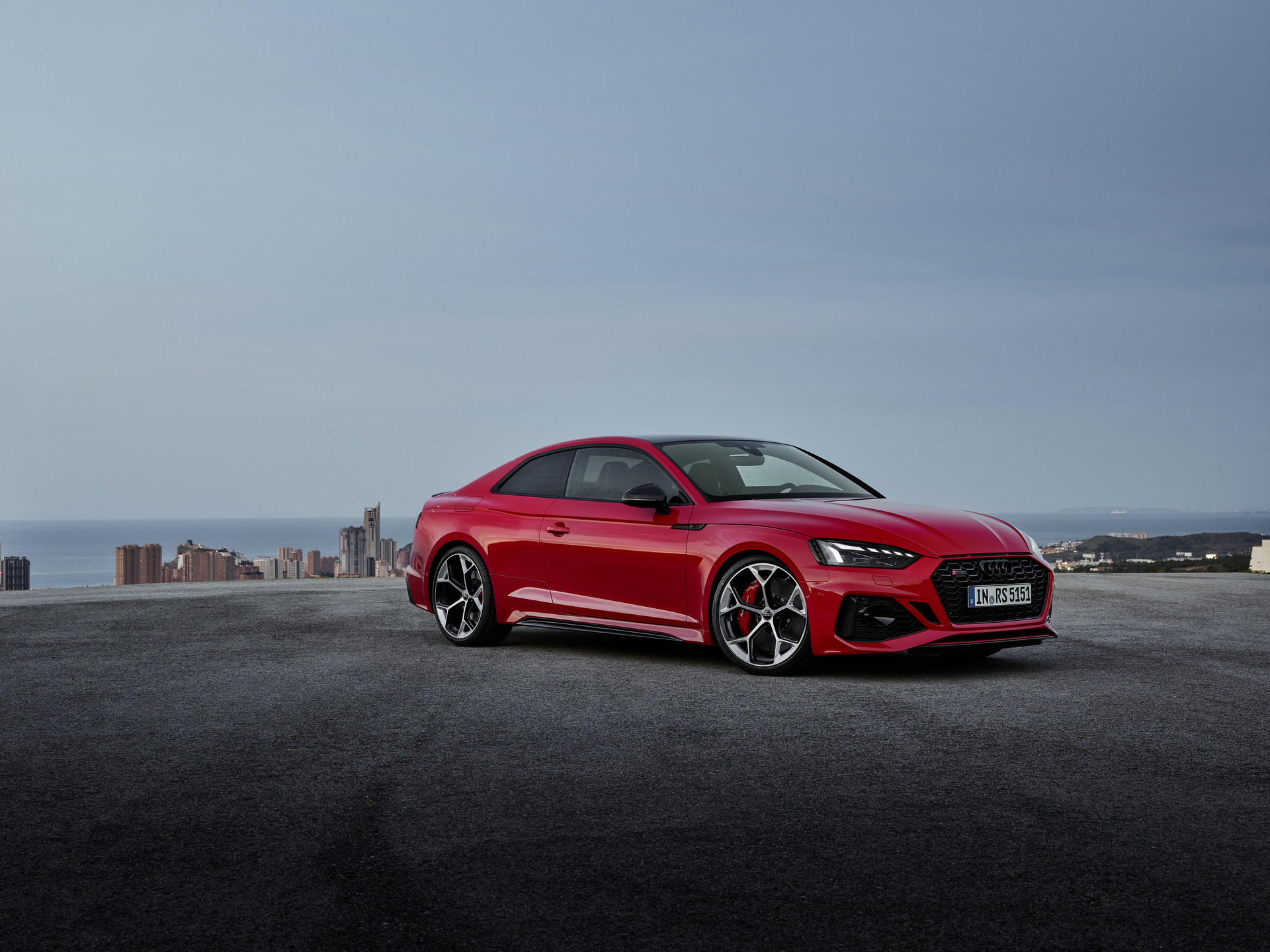 Download 2023 Audi RS5 Coupé Competition Plus - Front Three-Quarter HD Wallpaper 1920x1440 #24