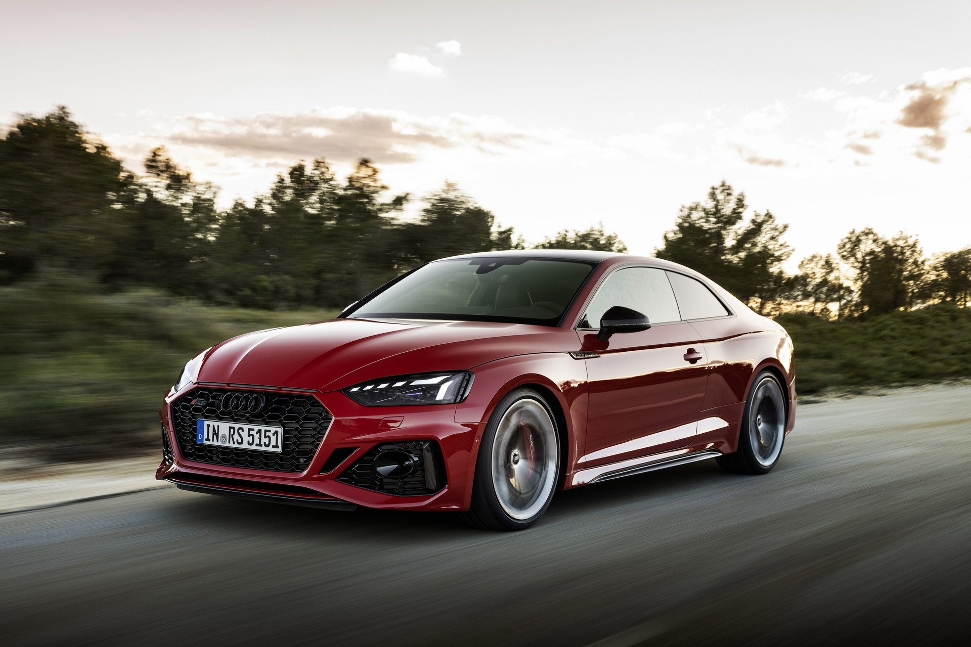 Download 2023 Audi RS5 Coupé Competition Plus - Front Three-Quarter HD Wallpaper 1920x1280 #2