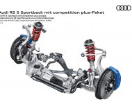 2023 Audi RS5 Coupé Competition Plus - Front axle with RS sport suspension pro and ceramic brakes Wallpaper 190x150