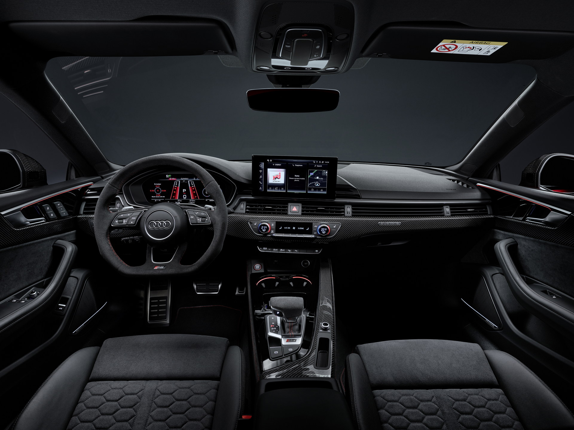 Download 2023 Audi RS5 Coupé Competition Plus - Interior, Cockpit HD Wallpaper 1920x1440 #89