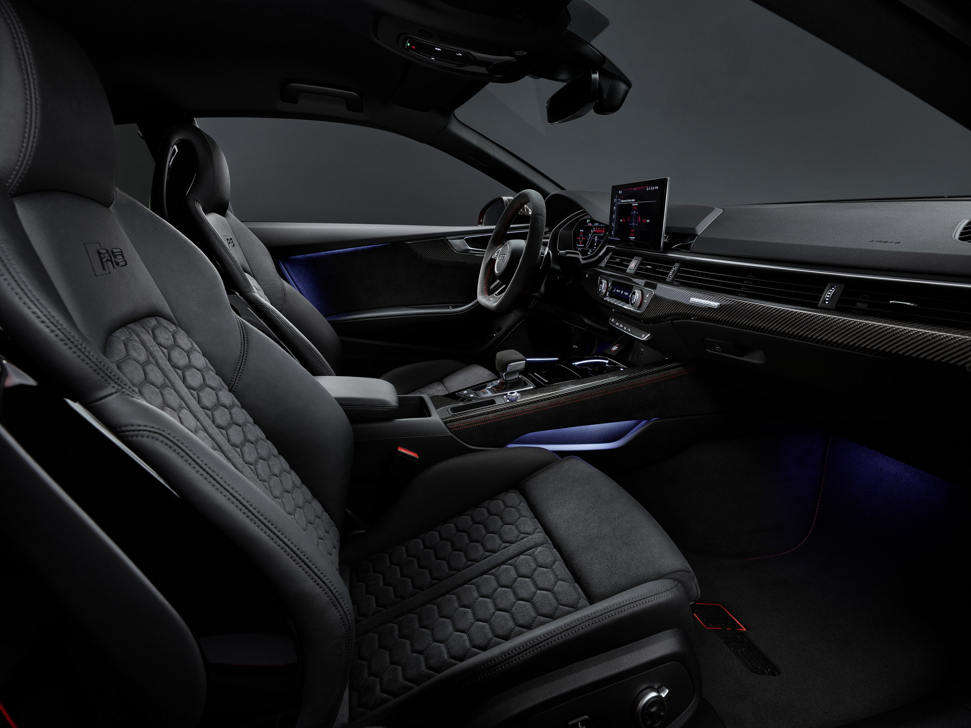 Download 2023 Audi RS5 Coupé Competition Plus - Interior, Seats HD Wallpaper 1920x1440 #100