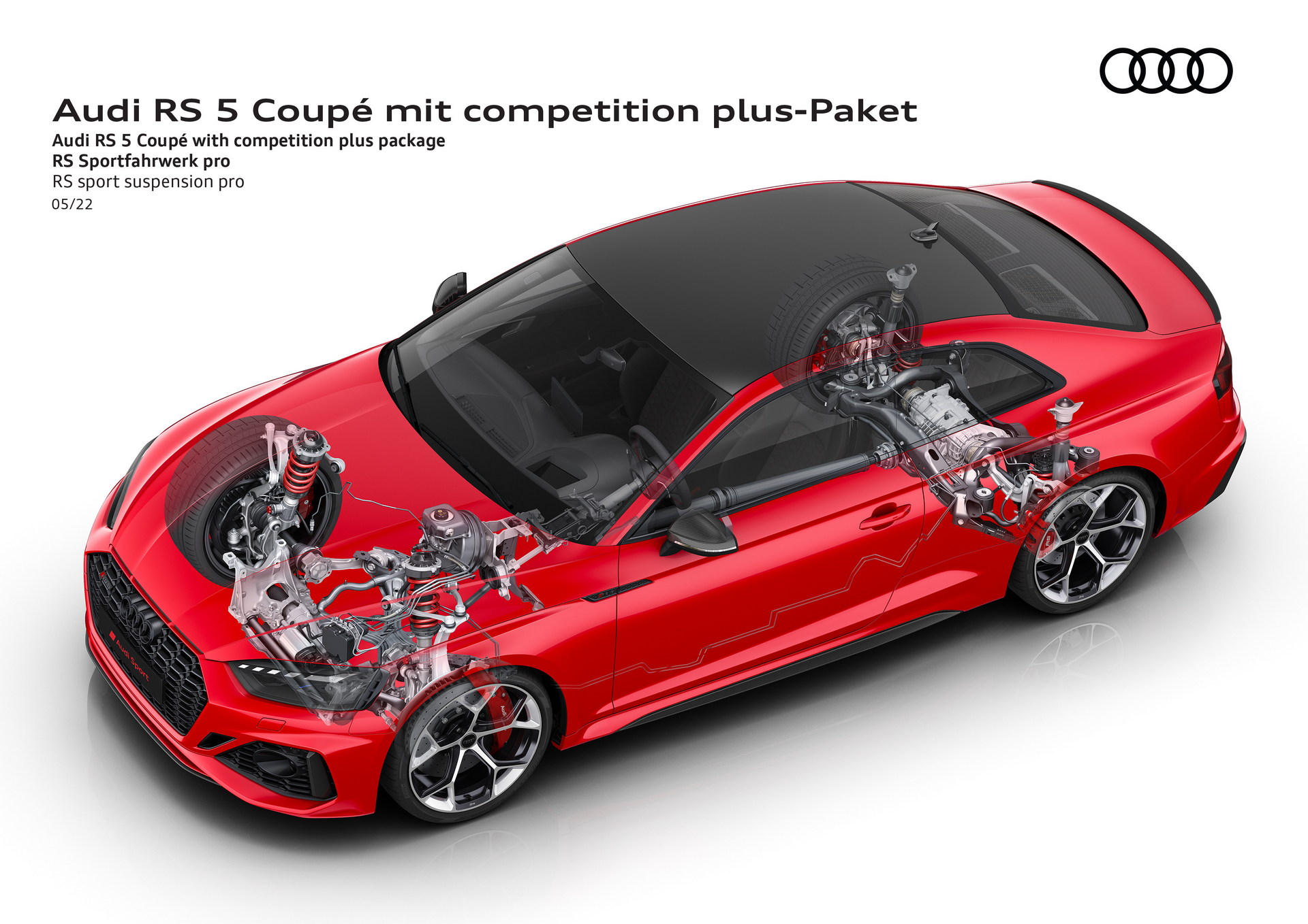 Download 2023 Audi RS5 Coupé Competition Plus - RS sport suspension pro HD Wallpaper 1920x1358 #108