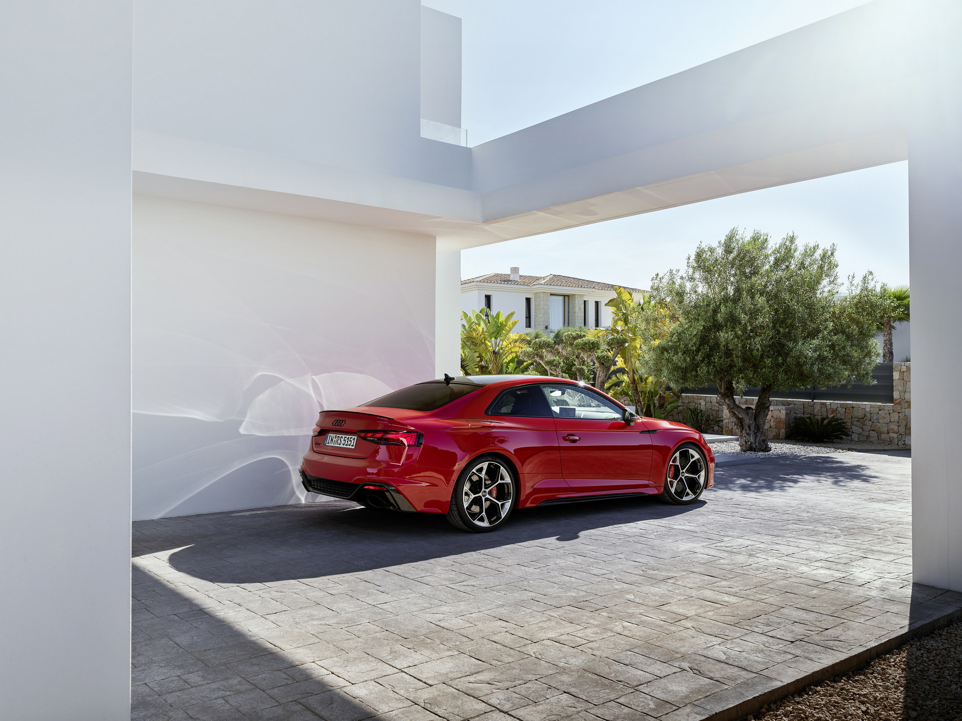 Download 2023 Audi RS5 Coupé Competition Plus - Rear Three-Quarter HD Wallpaper 1920x1440 #52