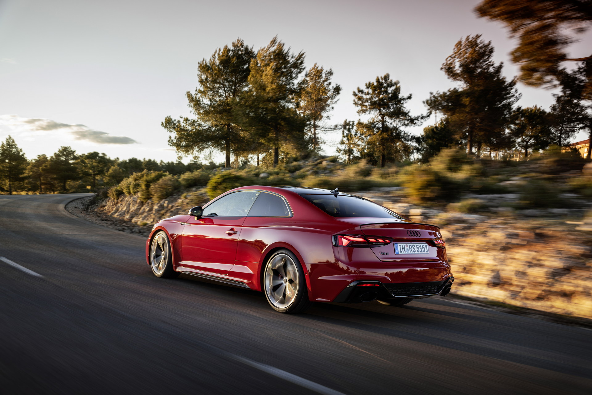 Download 2023 Audi RS5 Coupé Competition Plus - Rear Three-Quarter HD Wallpaper 1920x1280 #7