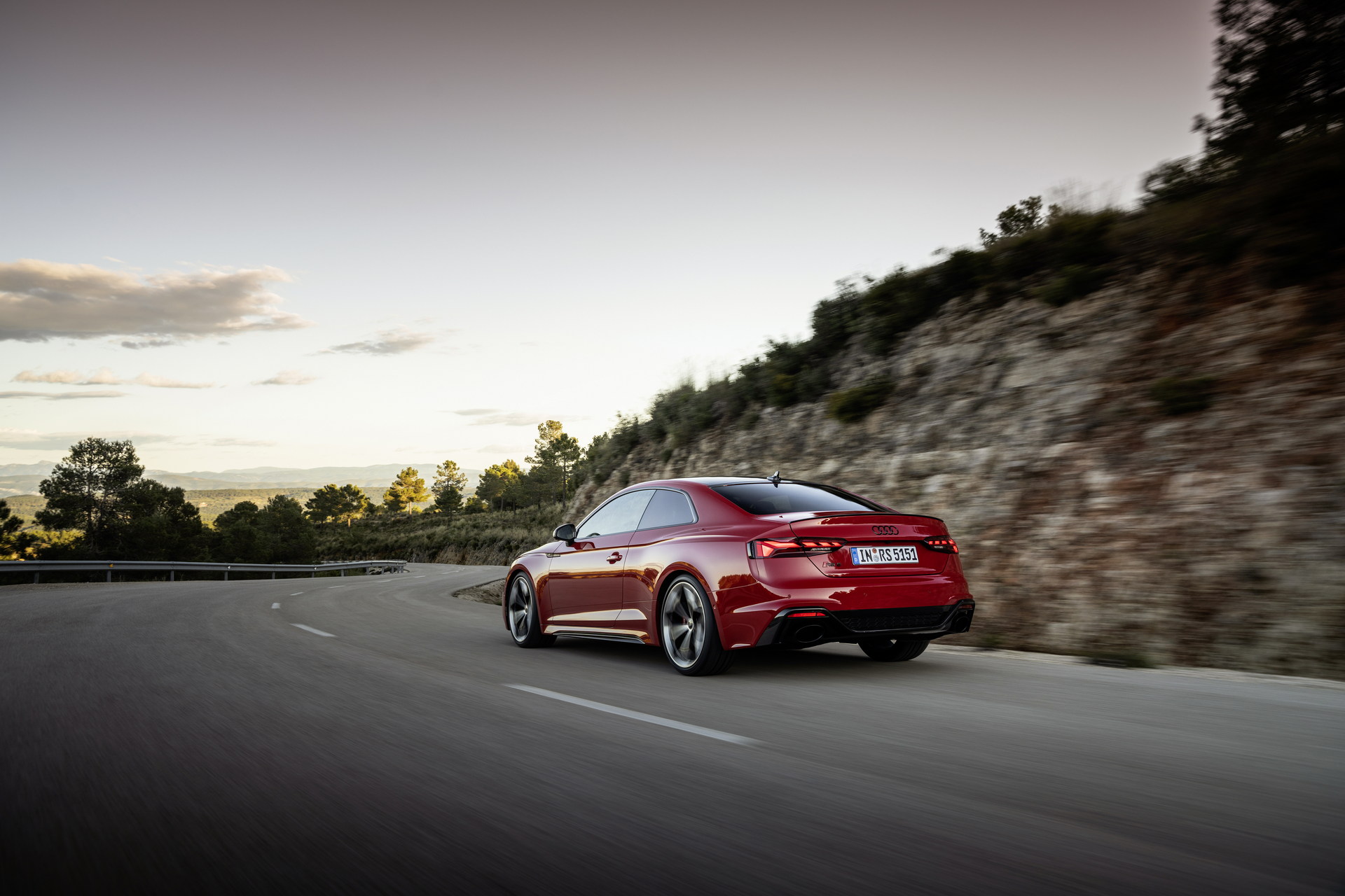 Download 2023 Audi RS5 Coupé Competition Plus - Rear Three-Quarter HD Wallpaper 1920x1280 #8