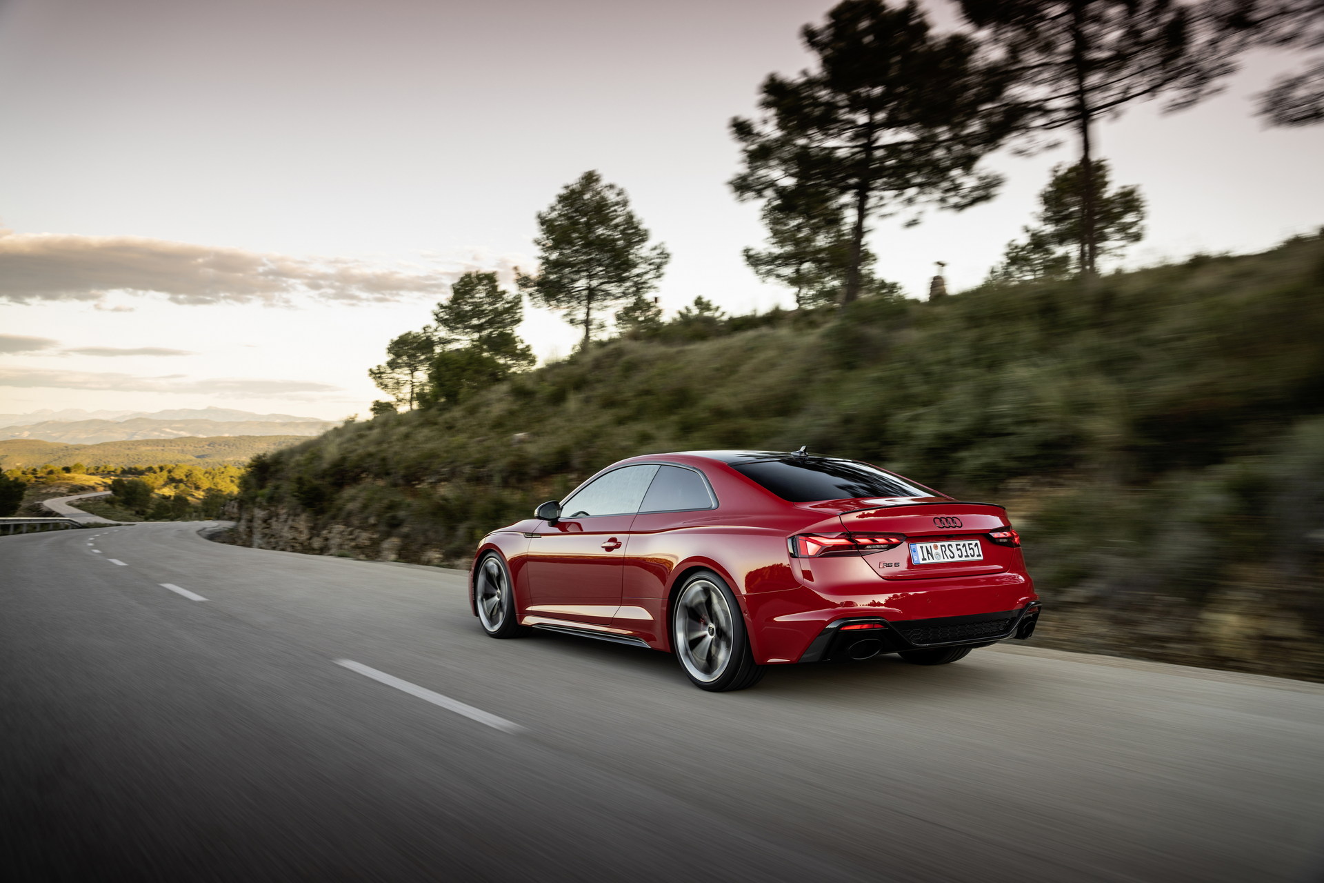 Download 2023 Audi RS5 Coupé Competition Plus - Rear Three-Quarter HD Wallpaper 1920x1280 #11