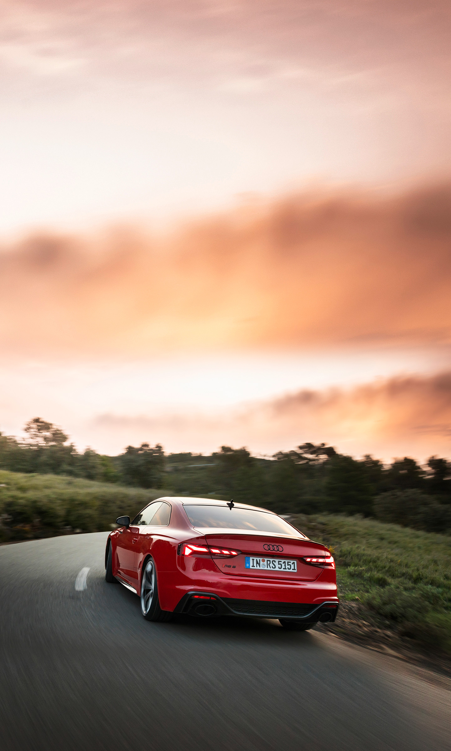 Download 2023 Audi RS5 Coupé Competition Plus - Rear HD Phone Wallpaper 1440x2400 #13