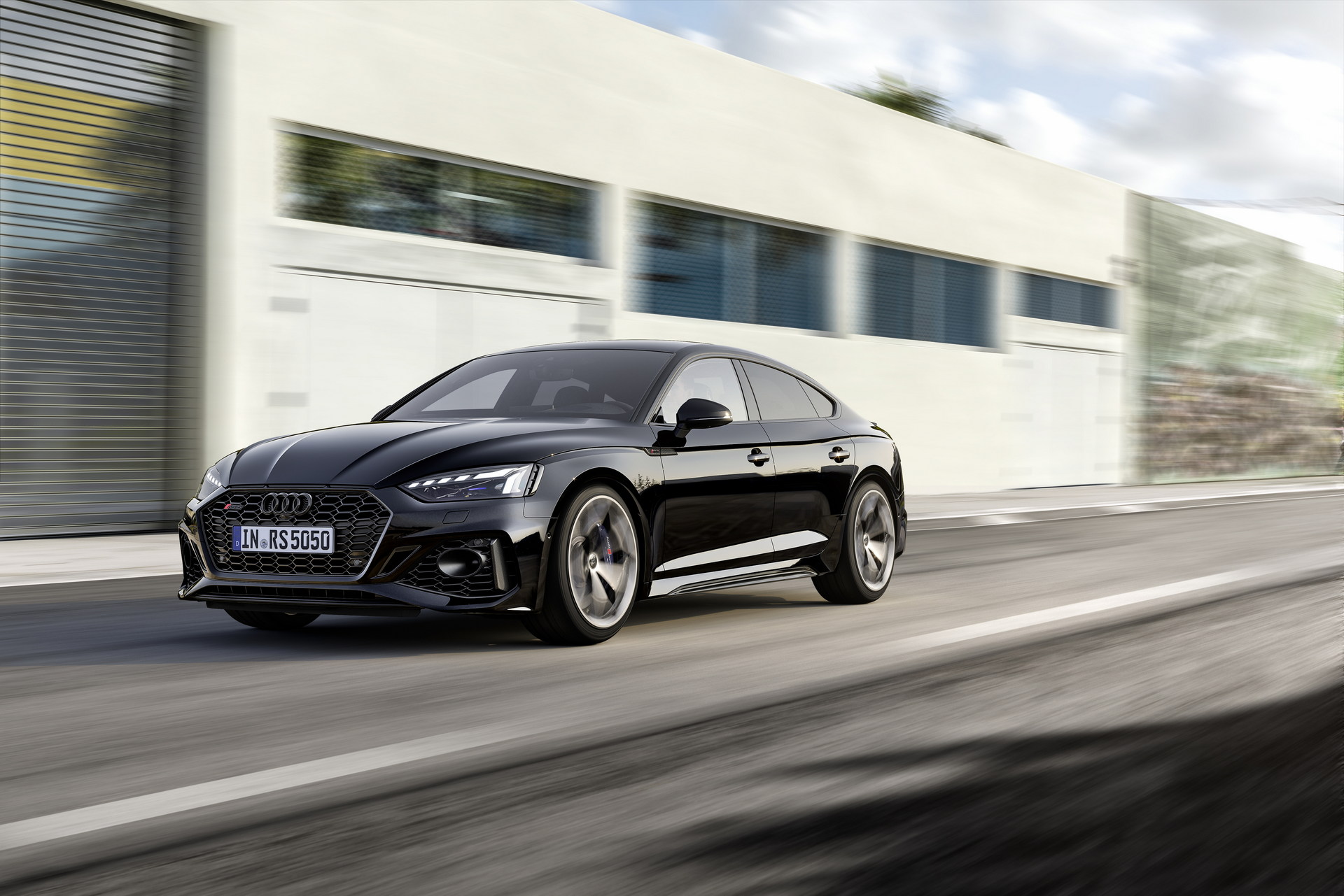 Download 2023 Audi RS5 Sportback Competition Plus - Front Three-Quarter HD Wallpaper 1920x1281 #4