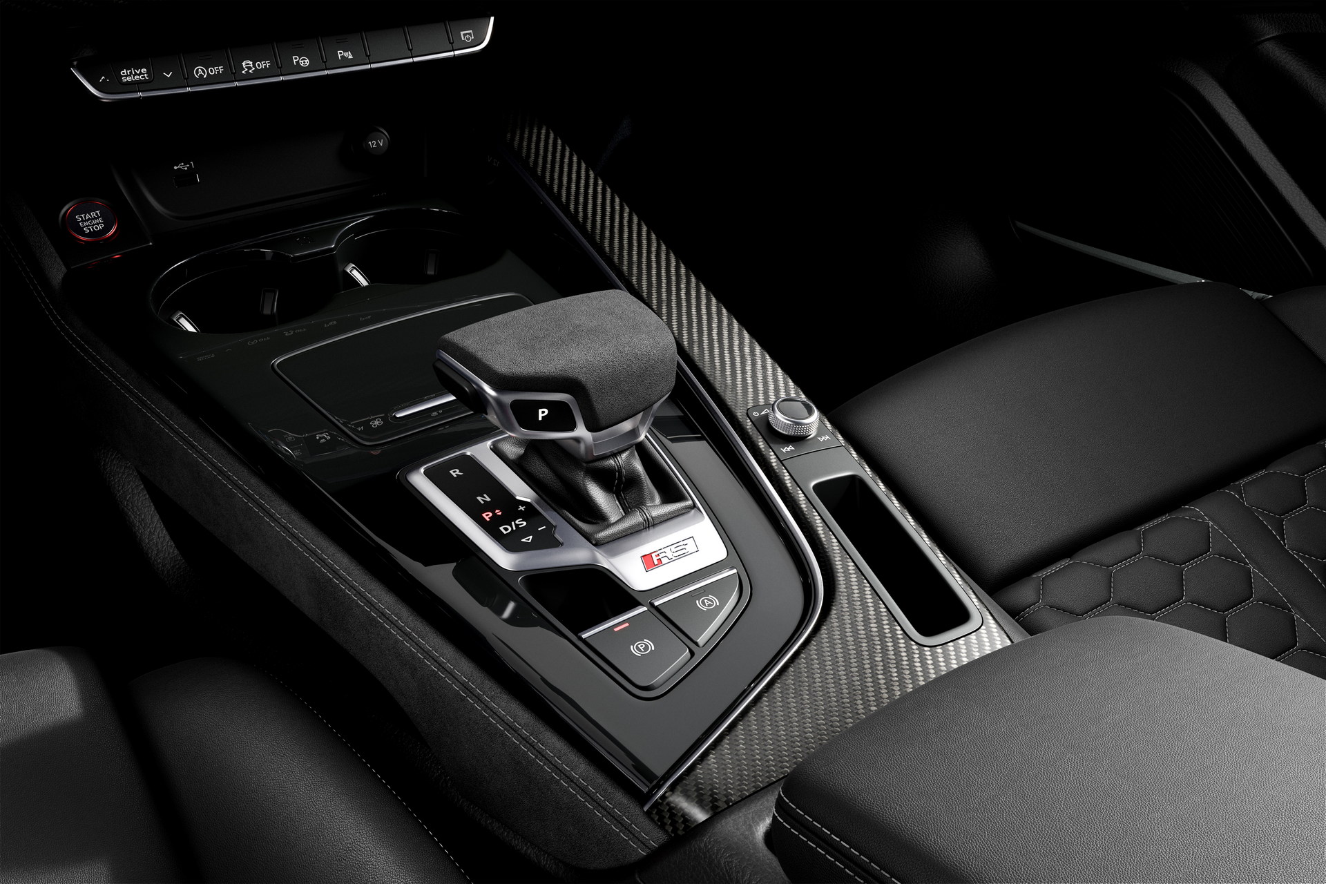 Download 2023 Audi RS5 Sportback Competition Plus - Interior, Detail HD Wallpaper 1920x1280 #36