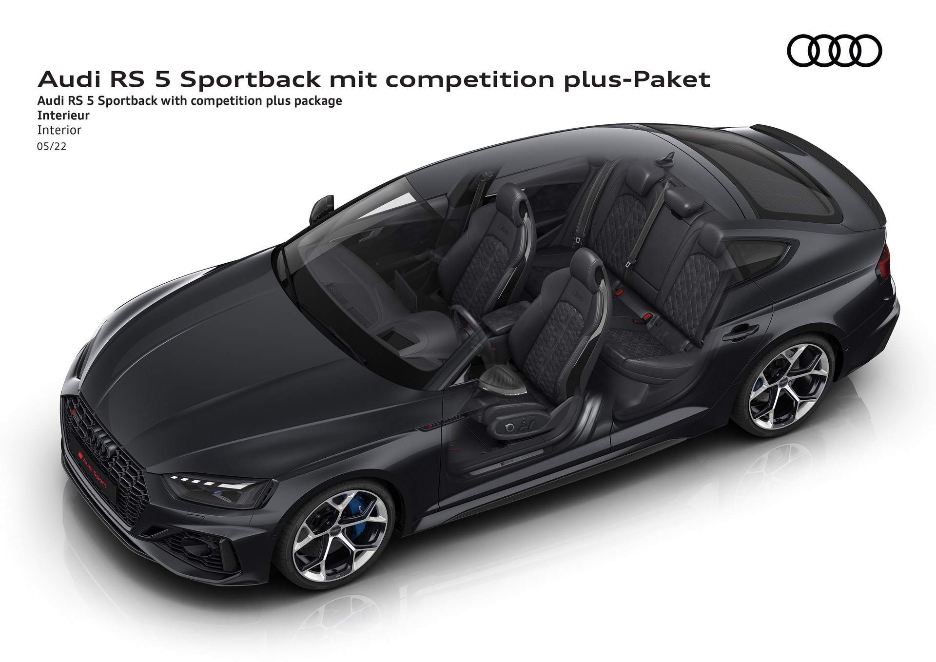 Download 2023 Audi RS5 Sportback Competition Plus - Interior HD Wallpaper 1920x1358 #38