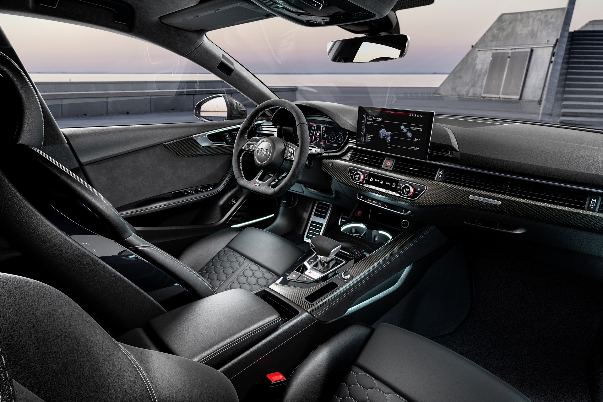 Download 2023 Audi RS5 Sportback Competition Plus - Interior HD Wallpaper 1920x1280 #33