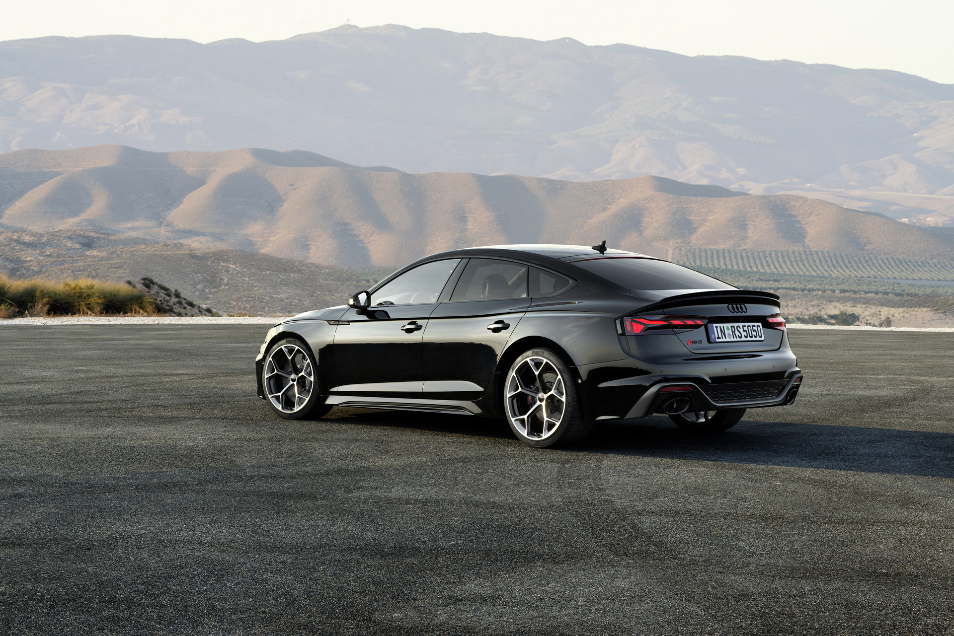 Download 2023 Audi RS5 Sportback Competition Plus - Rear Three-Quarter HD Wallpaper 1920x1281 #20