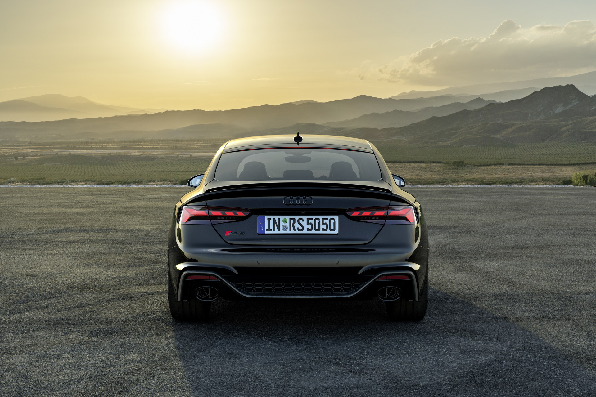 Download 2023 Audi RS5 Sportback Competition Plus - Rear HD Wallpaper 1920x1280 #22