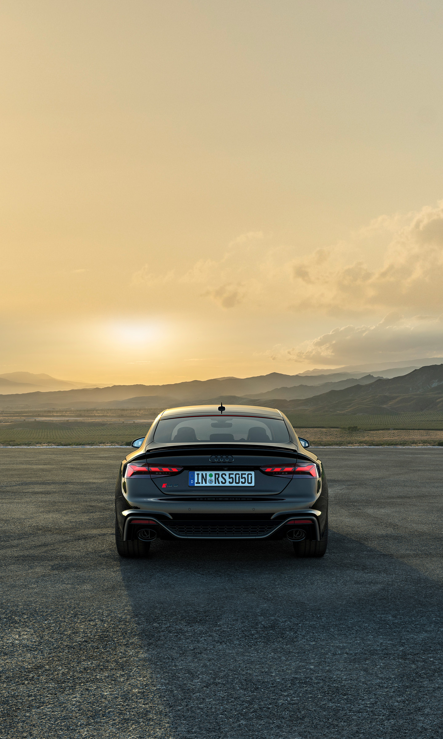 Download 2023 Audi RS5 Sportback Competition Plus - Rear HD Phone Wallpaper 1440x2400 #23