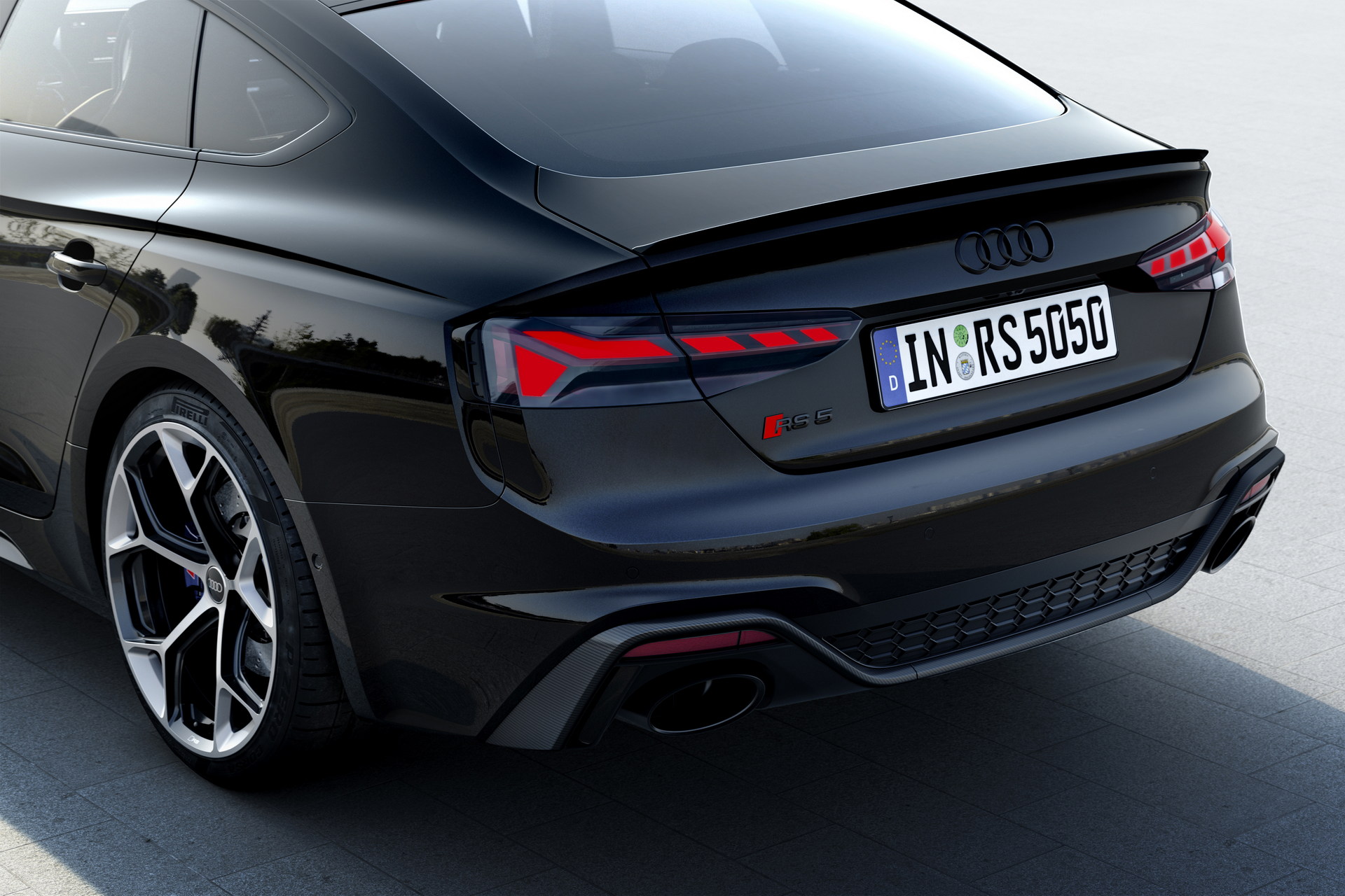 Download 2023 Audi RS5 Sportback Competition Plus - Rear HD Wallpaper 1920x1280 #31