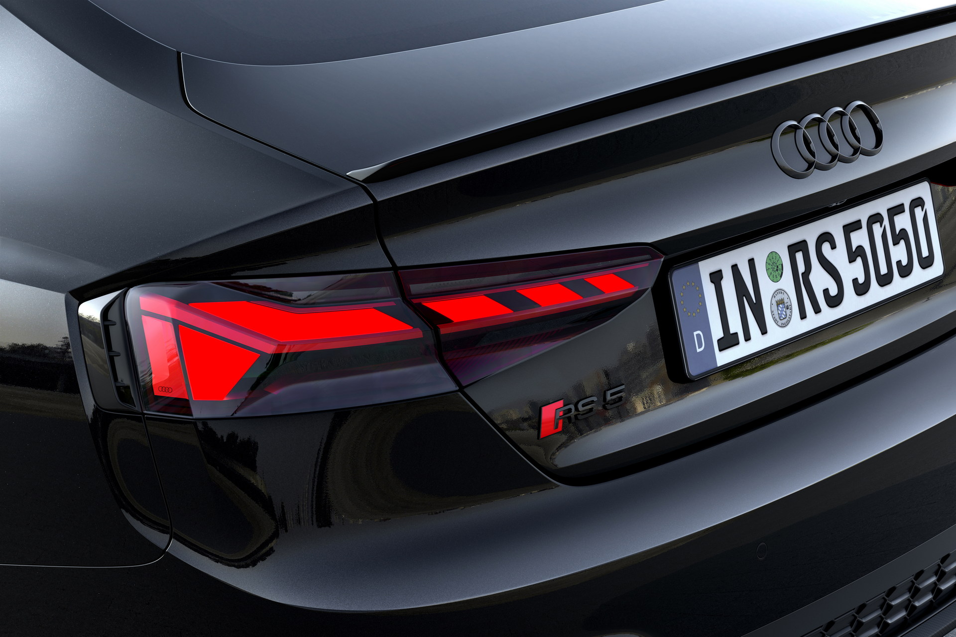 Download 2023 Audi RS5 Sportback Competition Plus - Tail Light HD Wallpaper 1920x1280 #32