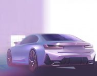 2023 BMW 3-Series Sedan - Design Sketch Wallpaper 190x150