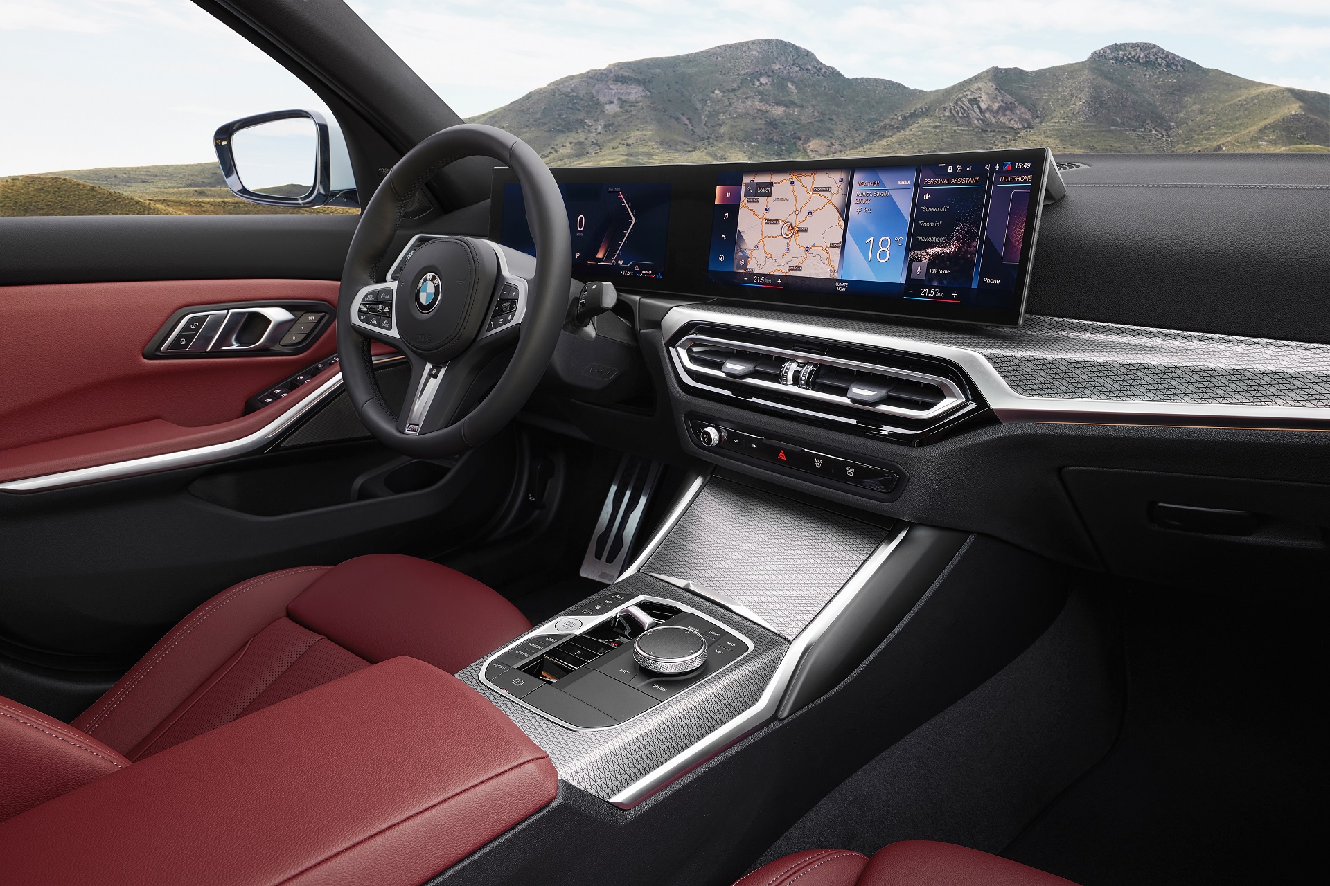 Download 2023 BMW 3-Series Sedan - Interior HD Wallpaper 1920x1280 #37