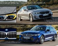 2023 BMW 3-Series Touring - Infographics Wallpaper 190x150
